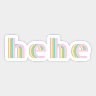 Hehe | Collection Sticker